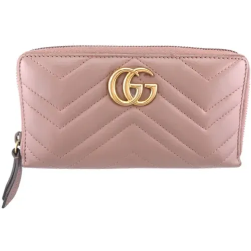 Pre-owned Leather wallets , female, Sizes: ONE SIZE - Gucci Vintage - Modalova