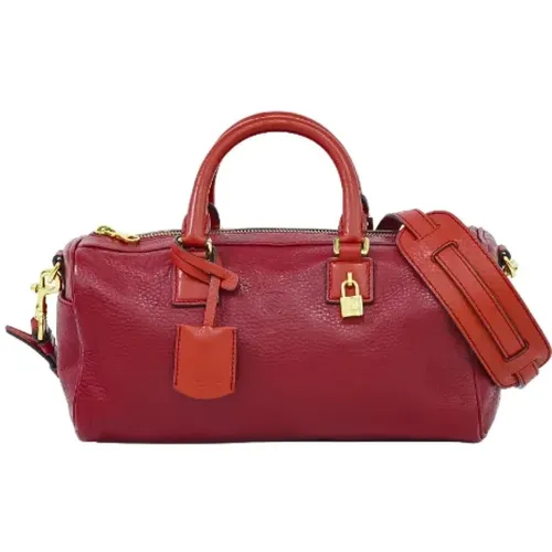 Pre-owned Leather handbags , female, Sizes: ONE SIZE - Loewe Pre-owned - Modalova