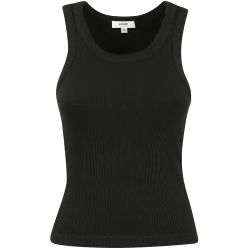 Baumwoll Poppy Tank Top , Damen, Größe: XS - Agolde - Modalova