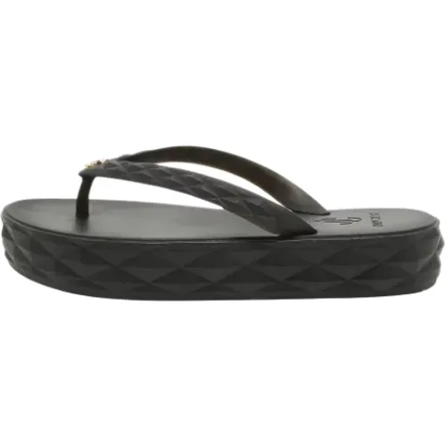 Pre-owned Gummi sandals , Damen, Größe: 36 EU - Jimmy Choo Pre-owned - Modalova