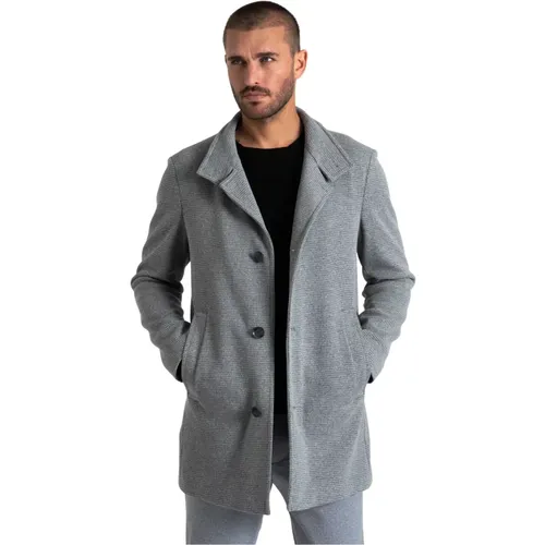 Eleganter Wollmantel , Herren, Größe: 2XL - Strellson - Modalova