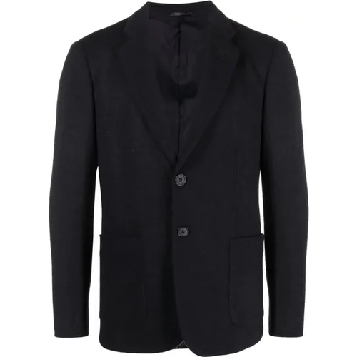 Blazer , male, Sizes: XL, 2XL - Giorgio Armani - Modalova