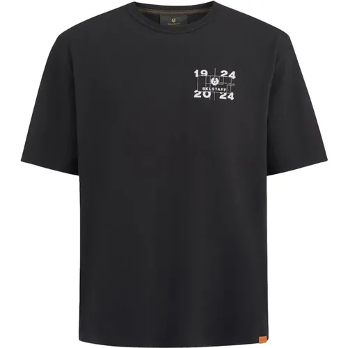 Centenary Double Logo Shirt , male, Sizes: L, 2XL, M, S, XL - Belstaff - Modalova