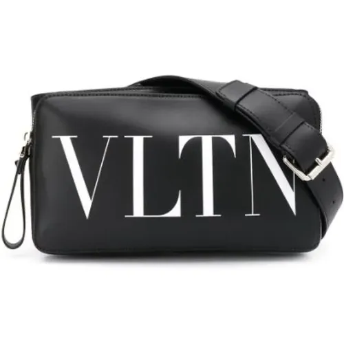 Vltn Belt Bag , male, Sizes: ONE SIZE - Valentino - Modalova