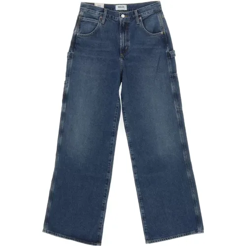 Moderne Denim Carpenter Jeans , Damen, Größe: W28 - Agolde - Modalova