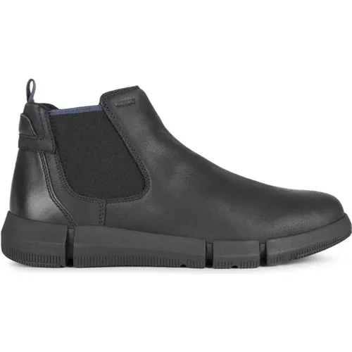 Adacter h booties , male, Sizes: 10 UK, 12 UK, 11 UK - Geox - Modalova