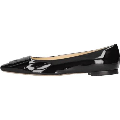 Flache Schuhe Schwarz Rochas - Rochas - Modalova