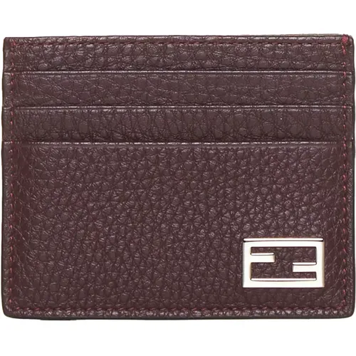 Modern Blue and White Wallet , male, Sizes: ONE SIZE - Fendi - Modalova