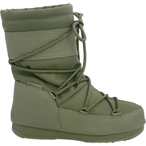 Winter Boots , female, Sizes: 3 UK - moon boot - Modalova
