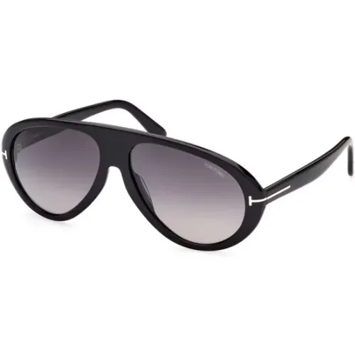 Glossy Sunglasses for Women , female, Sizes: 60 MM - Tom Ford - Modalova