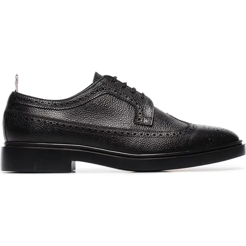 Flat Shoes with Longwing Rubber Sole Brogue , male, Sizes: 10 1/2 UK - Thom Browne - Modalova