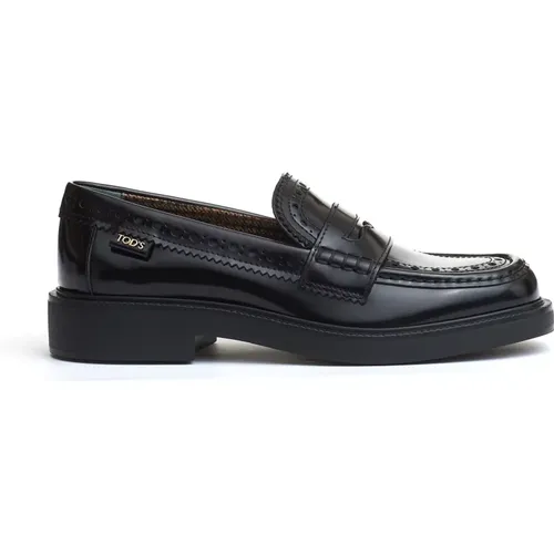 Loafer Shoes Aw24 , female, Sizes: 5 UK, 4 1/2 UK, 5 1/2 UK, 4 UK, 7 UK, 3 1/2 UK, 3 UK - TOD'S - Modalova