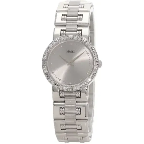 Pre-owned Stainless Steel watches , female, Sizes: ONE SIZE - Piaget Pre-owned - Modalova