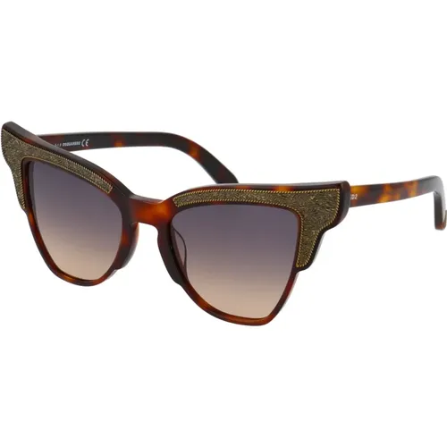 Stylish Sunglasses Dq0314 , female, Sizes: 53 MM - Dsquared2 - Modalova