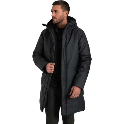 Wasserdichte Parka Jacke , Herren, Größe: L - Rains - Modalova