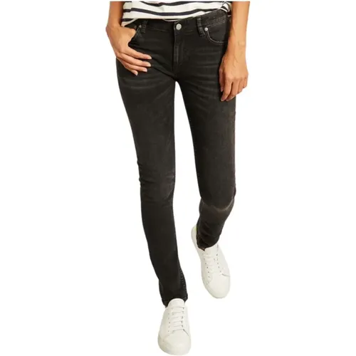 Röhrenjeans , Damen, Größe: W25 - Nudie Jeans - Modalova