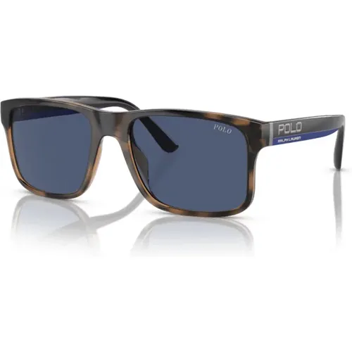 Rectangular Sunglasses , male, Sizes: 57 MM - Ralph Lauren - Modalova