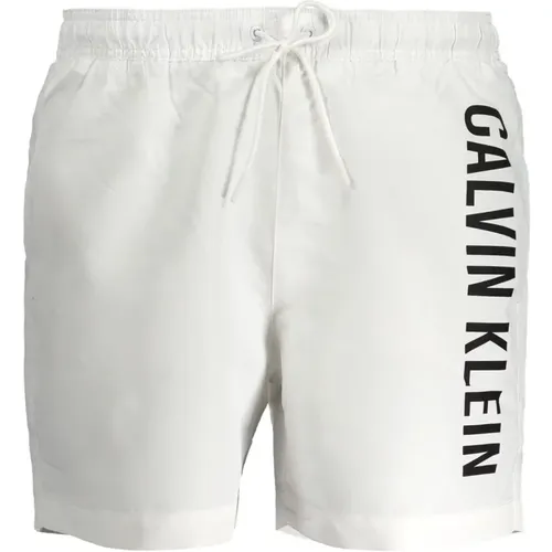 Herren Bade Boxershorts Weiß , Herren, Größe: 2XL - Calvin Klein - Modalova