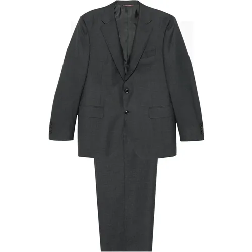 Luxury Wool Suit , male, Sizes: 3XL, L, XL, 2XL - Canali - Modalova