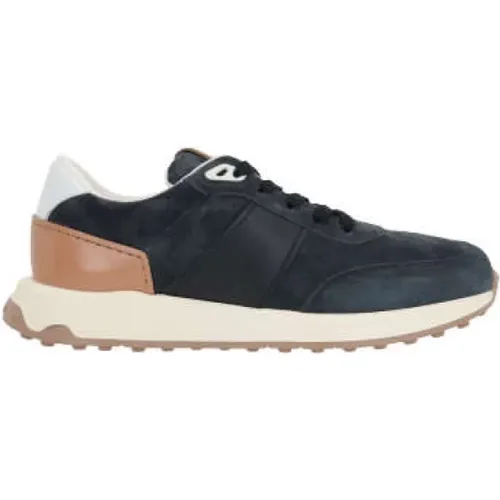 Suede Low-Top Sneakers , male, Sizes: 10 1/2 UK, 10 UK, 7 1/2 UK, 7 UK, 11 UK, 8 UK, 6 1/2 UK, 6 UK, 9 1/2 UK, 9 UK, 8 1/2 UK - TOD'S - Modalova