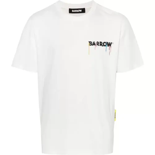 Jersey T-Shirt , male, Sizes: XS, XL, M, L, S - Barrow - Modalova