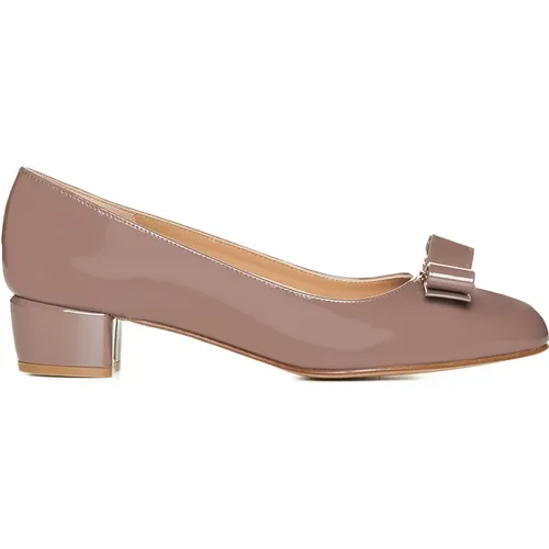 Flat Shoes for Women , female, Sizes: 1 1/2 UK - Salvatore Ferragamo - Modalova