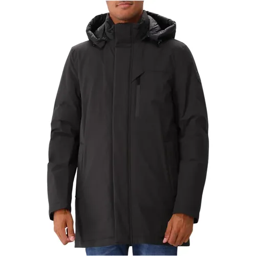 Schwarzer Mountain Down Parka - Woolrich - Modalova