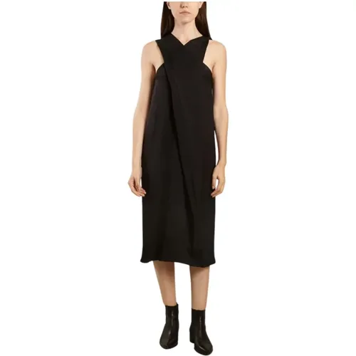 Tag Midi Kleid , Damen, Größe: L - By Malene Birger - Modalova