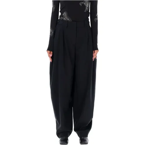 Wide Leg Wool Trousers Aw23 , female, Sizes: S - Stella Mccartney - Modalova