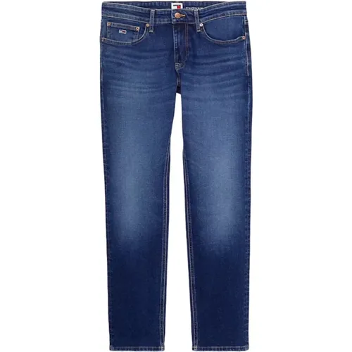 Slim-fit Jeans , Herren, Größe: W32 - Tommy Hilfiger - Modalova