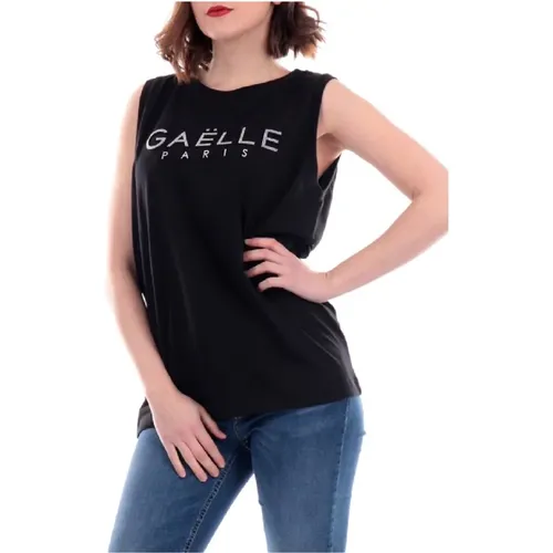 T-Shirt , Damen, Größe: L - Gaëlle Paris - Modalova