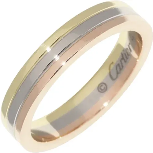 Pre-owned Metal rings , female, Sizes: ONE SIZE - Cartier Vintage - Modalova