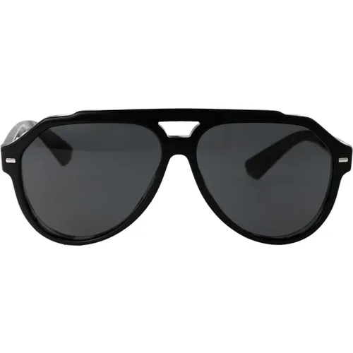 Stylish Sunglasses with Model 0Dg4452 , male, Sizes: 60 MM - Dolce & Gabbana - Modalova