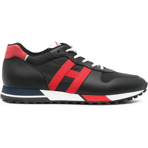 Casual Multicolour Trainers with Leather Sole , male, Sizes: 7 UK - Hogan - Modalova