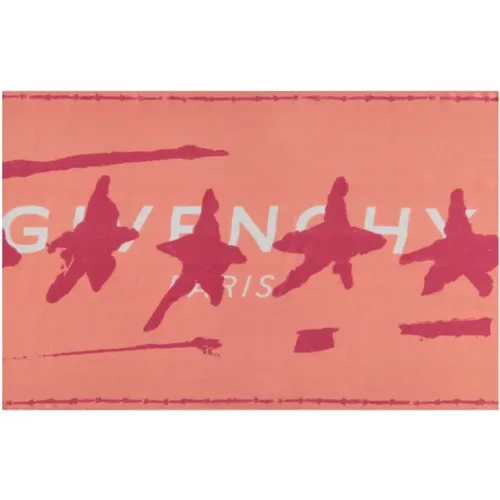 Seidenschal mit Logo Givenchy - Givenchy - Modalova