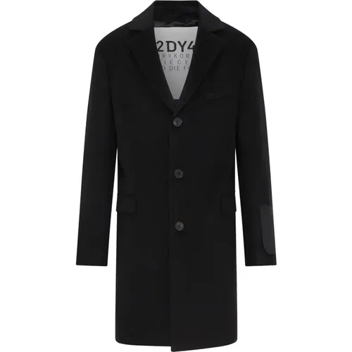 Men Wool-Blend Coat, , male, Sizes: 2XL, XL - drykorn - Modalova