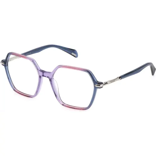 Stylische Brille Vplg26 , Damen, Größe: 53 MM - Police - Modalova