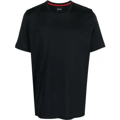 Embroidered Cotton T-Shirt Pirate , male, Sizes: XL, 3XL - Kiton - Modalova