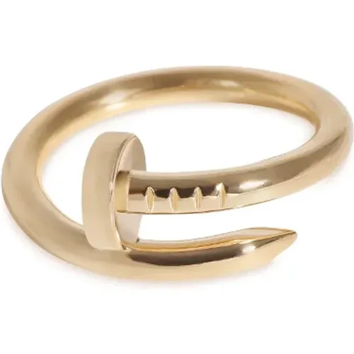 Pre-owned Gold rings , female, Sizes: ONE SIZE - Cartier Vintage - Modalova