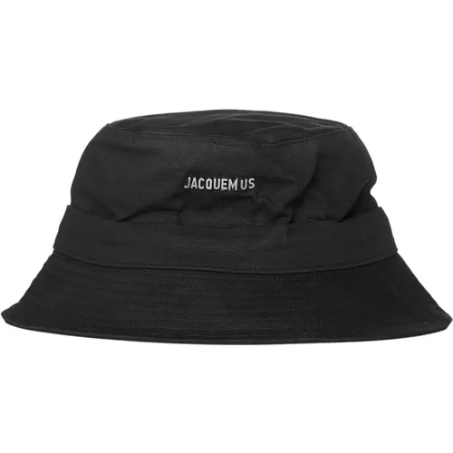 Schwarze Hüte für einen stilvollen Look , Damen, Größe: 56 CM - Jacquemus - Modalova