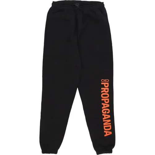 Vertical Logo Sweatpants , male, Sizes: M, XL, S, L, XS - Propaganda - Modalova