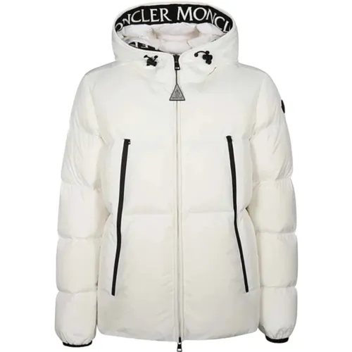 Short Down Jacket with Logo Band , female, Sizes: XL, 2XL - Moncler - Modalova