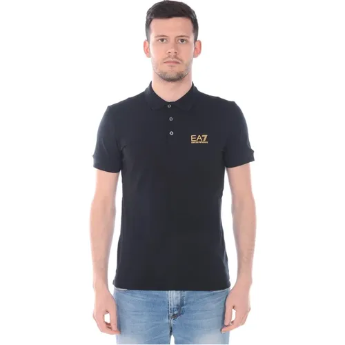 Polo Shirts , Herren, Größe: L - Emporio Armani EA7 - Modalova