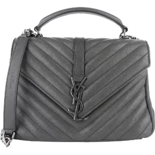 Pre-owned Leather handbags , female, Sizes: ONE SIZE - Yves Saint Laurent Vintage - Modalova