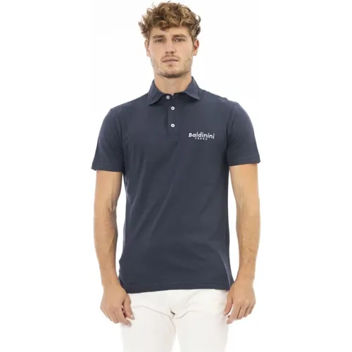 Chic Embroidered Logo Polo , male, Sizes: XL, 2XL, L, M, S, 3XL - Baldinini - Modalova