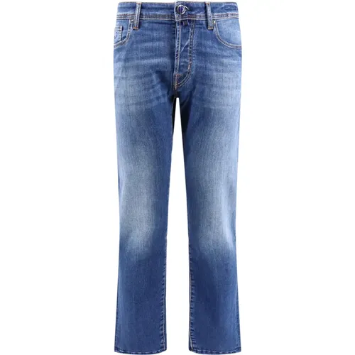 Gerade Jeans aus Stretch-Baumwolle , Herren, Größe: W37 - Jacob Cohën - Modalova