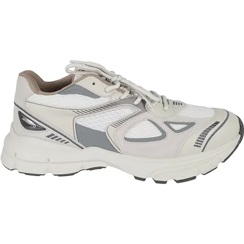 Mens Shoes Sneakers Beige / Dark Grey Ss24 , male, Sizes: 8 UK, 10 UK - Axel Arigato - Modalova