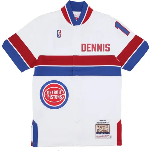 Vintage NBA Shooting Shirt Dennis Rodman - Mitchell & Ness - Modalova