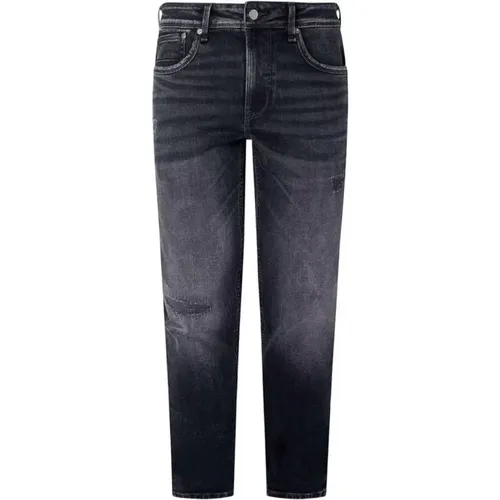 Dunkle Waschung Straight Jeans - Pepe Jeans - Modalova