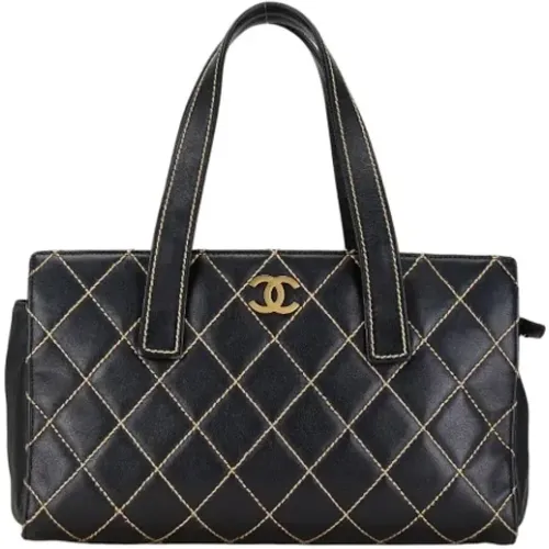 Pre-owned Leather chanel-bags , female, Sizes: ONE SIZE - Chanel Vintage - Modalova